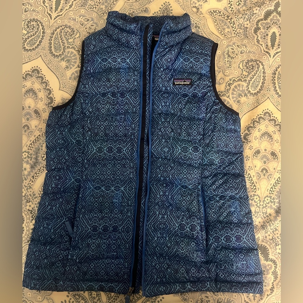 Patagonia Geometric Blue Vest